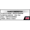 COBI KLOCKI blocos de construção Fairey Swordfish Executive Edition 959 peças