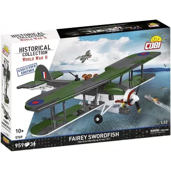 COBI KLOCKI blocos de construção Fairey Swordfish Executive Edition 959 peças