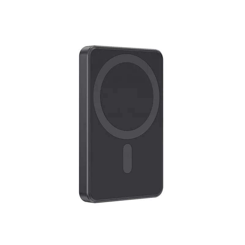 Gembird PB05-WPC15M-01 powerbank sem fios magnética 15W, 5000mAh, preto