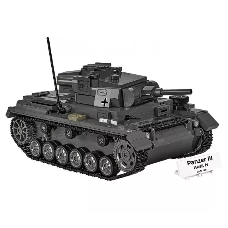 COBI 958 PCS HC WWII Panzer III Ausf. H conjunto de blocos de construção
