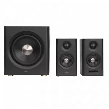 Edifier S355DB sistema de colunas de estante 2.1 com subwoofer, preto