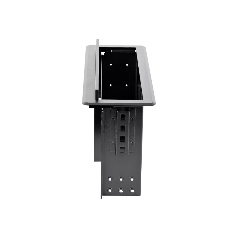 StarTech.com caixa de ligação para mesa de conferência de módulo duplo - personalizável - embutida - preto