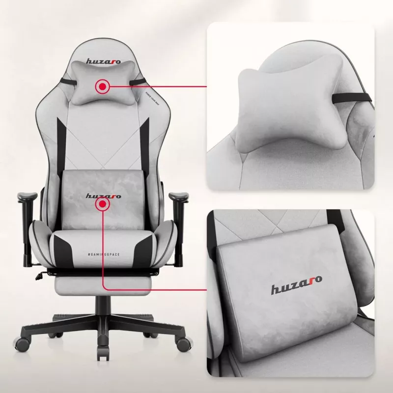 Huzaro Force 5.7 cinzento cadeira gaming