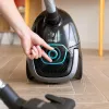 Cecotec Conga Powerbag 2500 Plus aspirador com saco, 850 W, capacidade de pó 2,5 L, preto