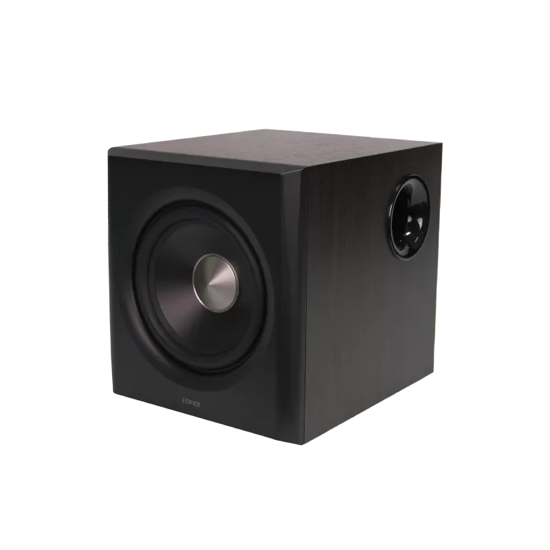 Edifier S355DB sistema de altifalantes de estante 2.1 com subwoofer, nogueira