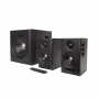 Edifier S355DB sistema de altifalantes de estante 2.1 com subwoofer, nogueira