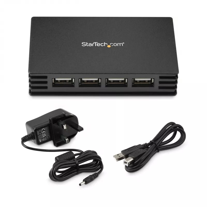 StarTech.com hub USB 2.0 de 4 portas - hub - 4 portas