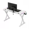 HUZARO HERO 2.3 RGB WHITE secretária gaming