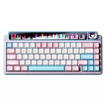 AULA Gasket AMG65 Blue LightFeather teclado mecânico RGB