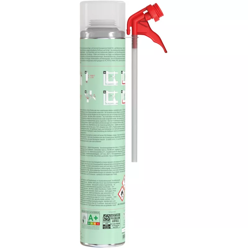 Fischer espuma PU de baixo monómero PU-P EVO 750 B2 (branco, 750ml)