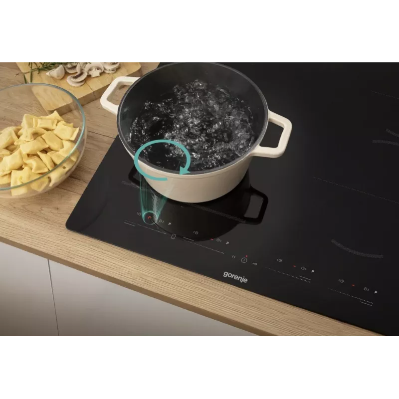 Gorenje placa de indução GI6432BSC 60 cm preto com PowerBoost, timer, segurança para crianças