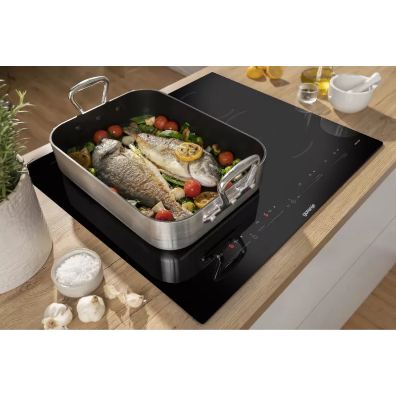 Gorenje placa de indução GI6432BSC 60 cm preto com PowerBoost, timer, segurança para crianças