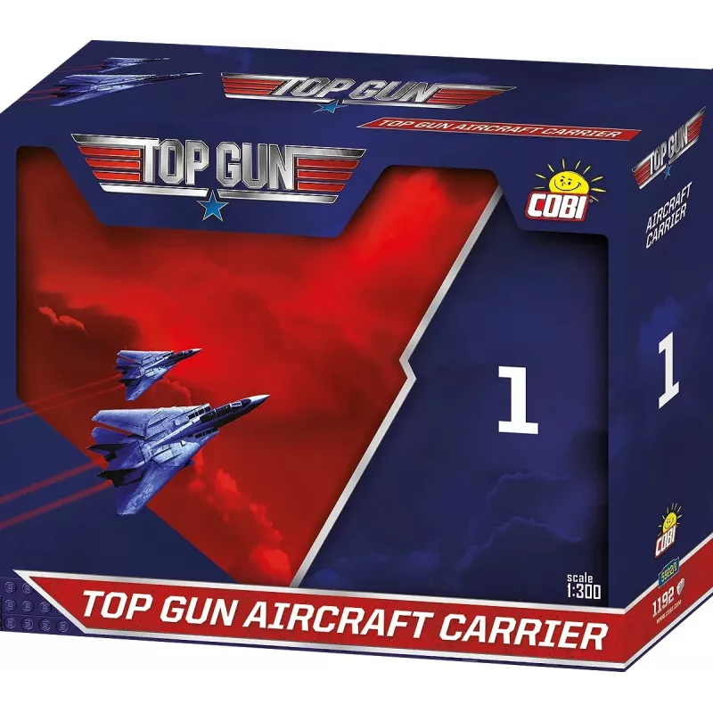 COBI blocos Top Gun porta-aviões 6130 peças