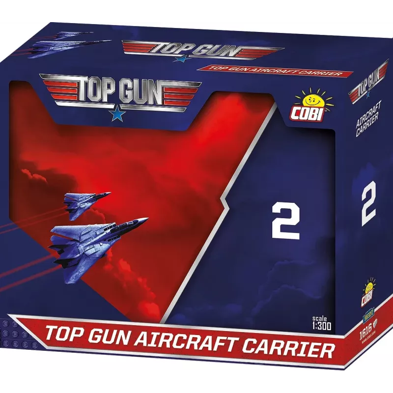 COBI blocos Top Gun porta-aviões 6130 peças