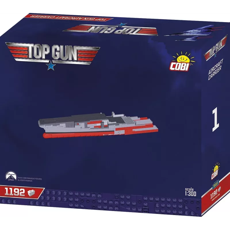 COBI blocos Top Gun porta-aviões 6130 peças