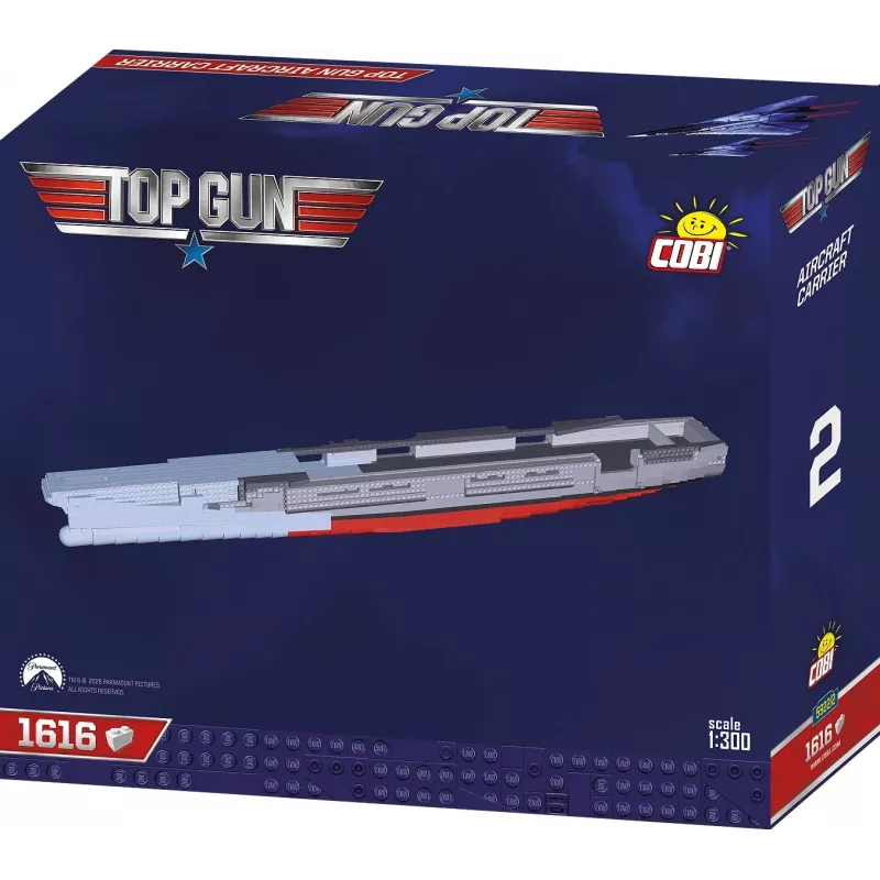 COBI blocos Top Gun porta-aviões 6130 peças