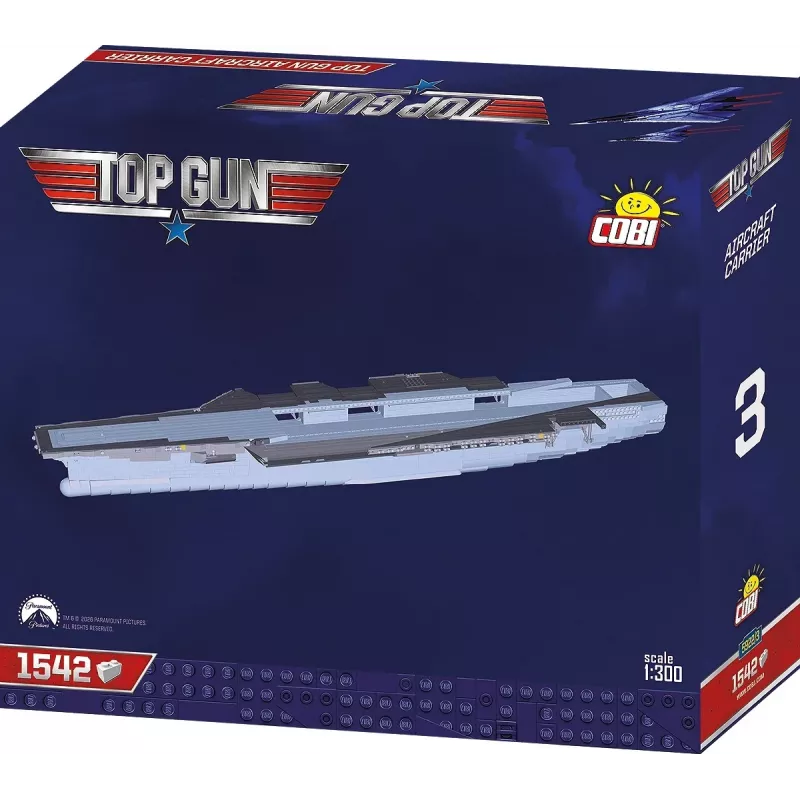 COBI blocos Top Gun porta-aviões 6130 peças