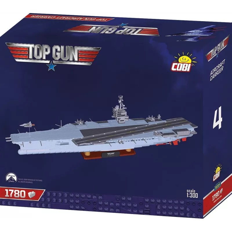 COBI blocos Top Gun porta-aviões 6130 peças