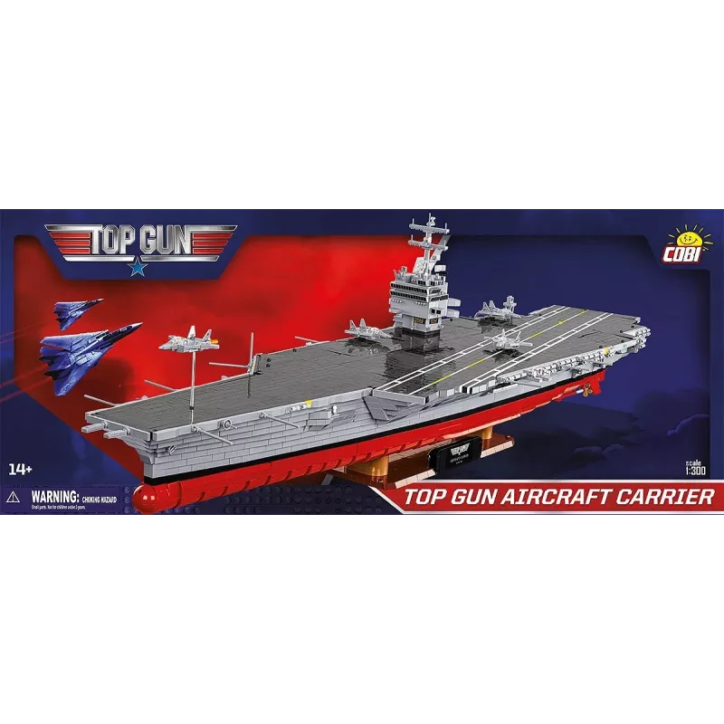 COBI blocos Top Gun porta-aviões 6130 peças