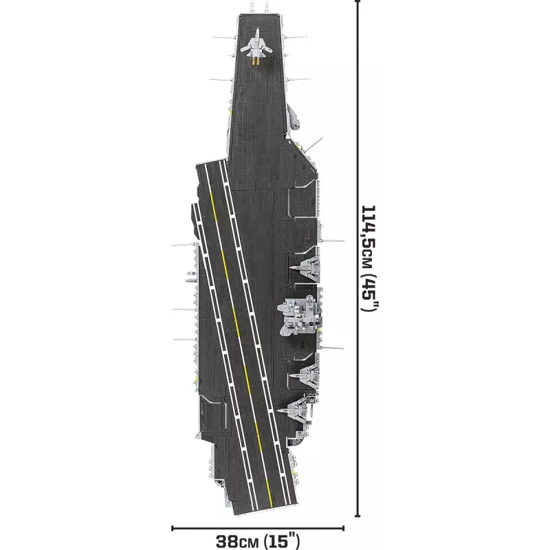 COBI blocos Top Gun porta-aviões 6130 peças