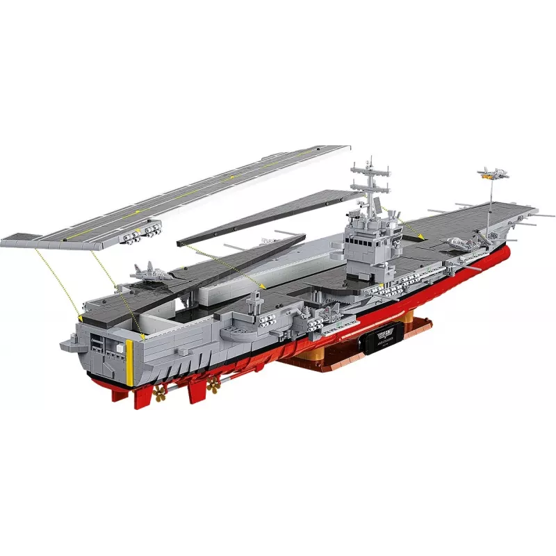 COBI blocos Top Gun porta-aviões 6130 peças