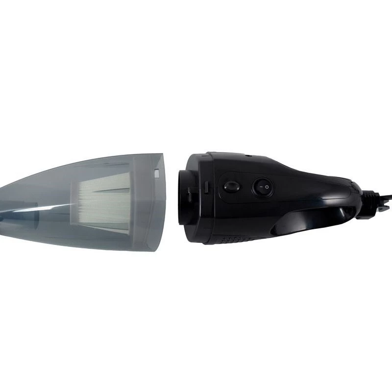 ELDOM OC600 2in1 TWINN aspirador sem saco com bateria, HEPA, preto/cinzento com detalhes vermelhos