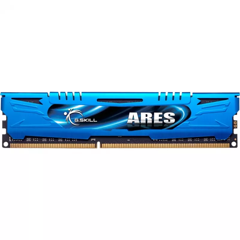 G.Skill ARES 32 GB (4x 8 GB) DDR3-2400 CL11 kit de memória para desktop - azul