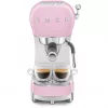 Smeg ECF02PKEU máquina de café expresso estilo retro anos 50, 1350 W, rosa