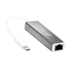Adaptador j5create USB-C para Gigabit Ethernet Prateado JCE133G-N