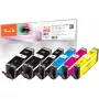 Peach Ink Save Pack Plus PI100-397 Compatível com Canon PGI-580XXL CLI-581XXL Multipack 6 tinteiros