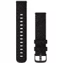 Pulseira de relógio Garmin QuickFit 20mm Nylon Black/Slate Grey