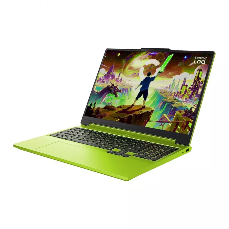 Lenovo LOQ 15AHP11 Ryzen 7 250 15,3 polegadas WUXGA IPS 165Hz 16GB DDR5 512GB SSD GeForce RTX 5050 8GB Windows 11 Surge Green
