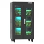 Carrinho de carregamento de portáteis GoodConnections ANTARES PRO N36C para até 15,6 polegadas USB-C 65W Port PD3.0 desinfeção UVC Preto