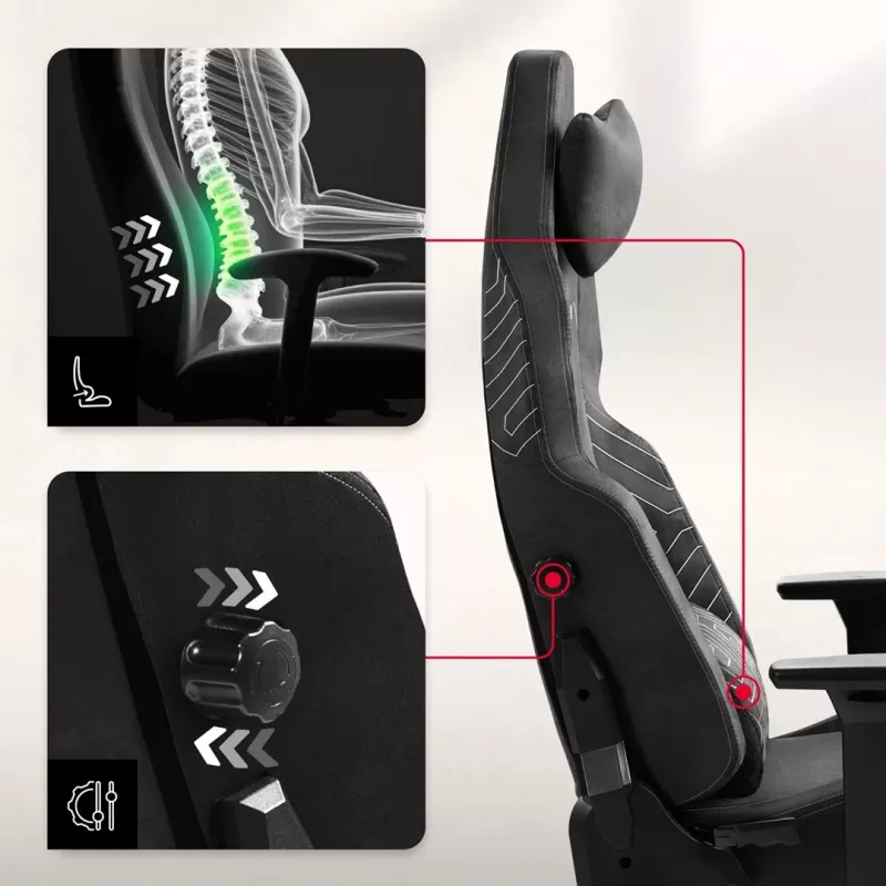 Cadeira Gaming Huzaro Force 8.1 Black