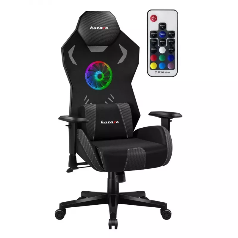 Cadeira Gaming Huzaro Combat 7.6 RGB Black