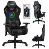 Cadeira Gaming Huzaro Combat 7.6 RGB Black