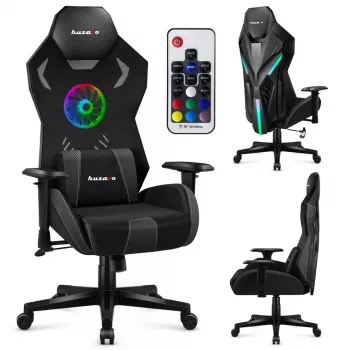 Cadeira Gaming Huzaro Combat 7.6 RGB Black