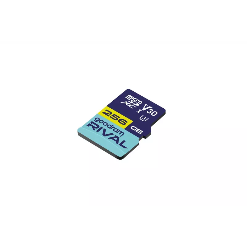 GOODRAM microSDXC 256GB RIVAL UHS-I U3 V30 C10 + adaptador