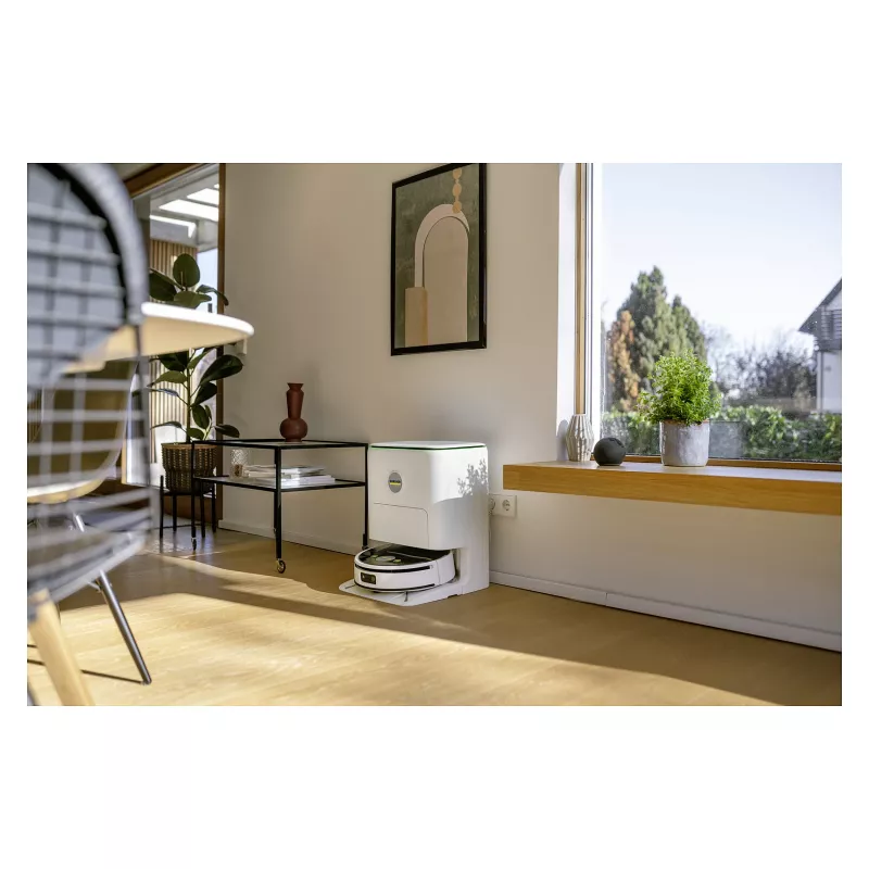 Aspirador robô Kärcher RVF 7 Comfort, sem saco, branco, 150 min de autonomia