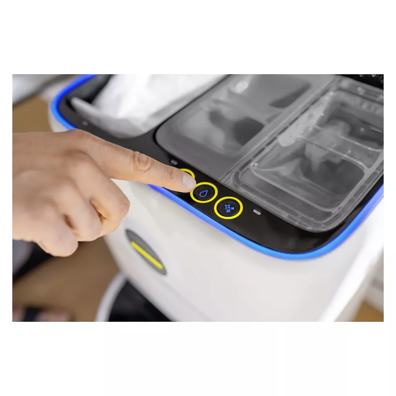 Aspirador robô Kärcher RVF 7 Comfort, sem saco, branco, 150 min de autonomia