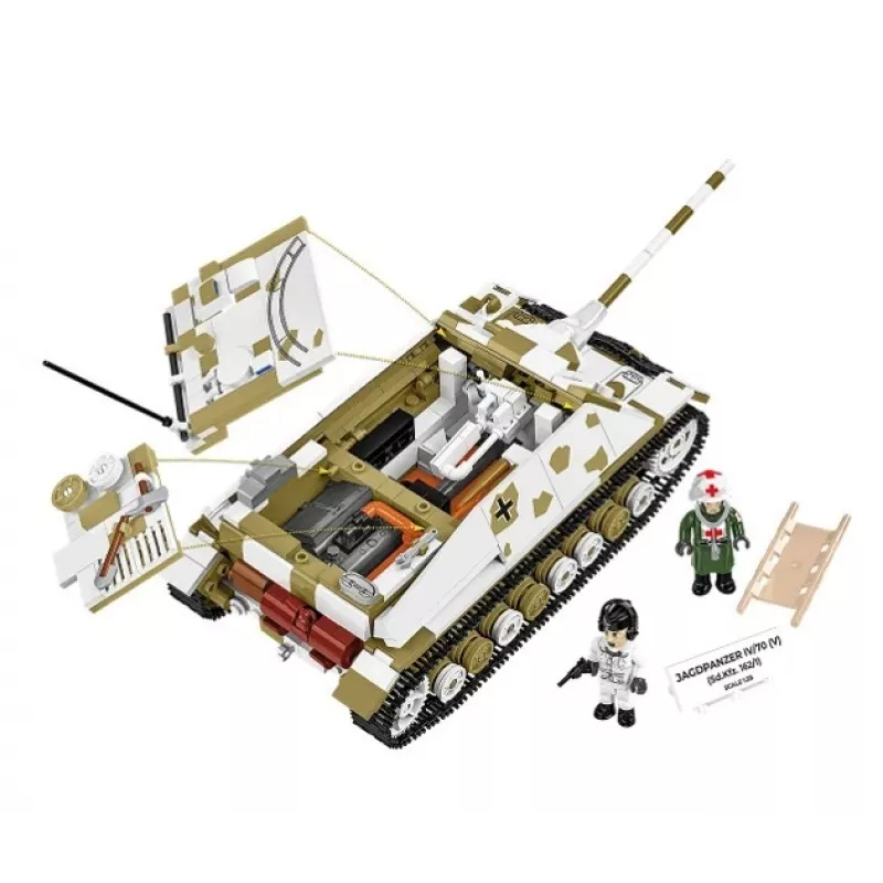 COBI KLOCKI Historical Collection Jagdpanzer IV/70 (V) (Sd.Kfz.162/1) conjunto de blocos 1024 peças