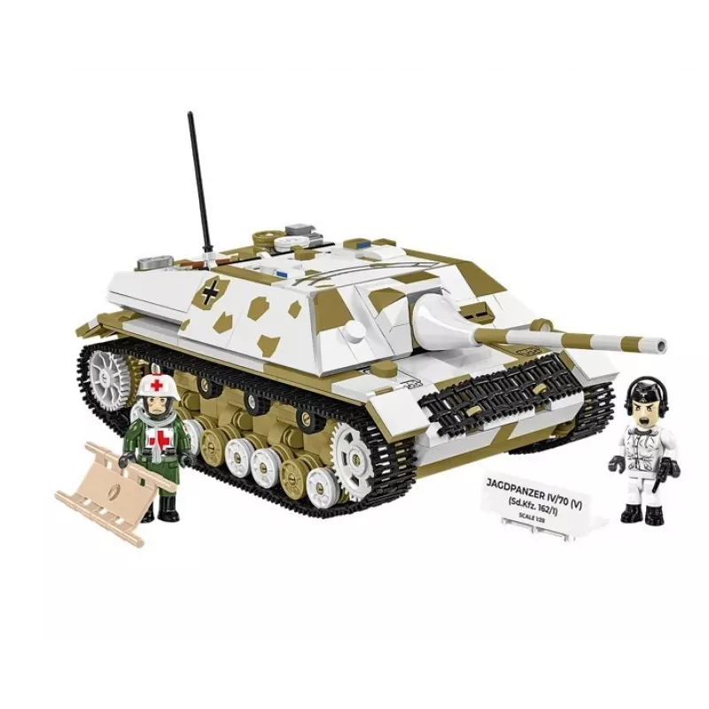 COBI KLOCKI Historical Collection Jagdpanzer IV/70 (V) (Sd.Kfz.162/1) conjunto de blocos 1024 peças
