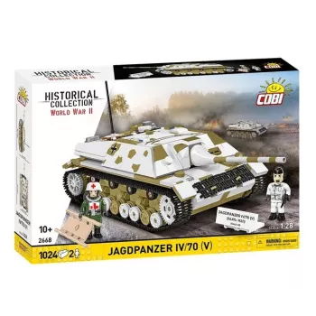 COBI KLOCKI Historical Collection Jagdpanzer IV/70 (V) (Sd.Kfz.162/1) conjunto de blocos 1024 peças