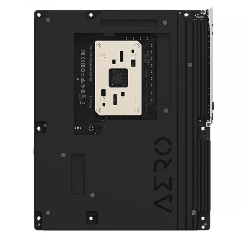 Placa-mãe Gigabyte X870E AERO X3D DARK WOOD - Compatível com CPUs AMD Ryzen 9000, VRM digital 16+2+2 fases, até 9000 MHz DDR5 (OC), 2x PCIe 5.0 + 2x PCIe 4.0, Wi-Fi 7, 5GbE LAN, USB 4