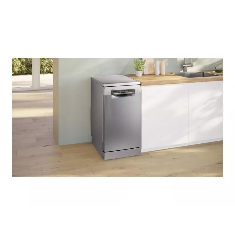 Máquina de lavar loiça Bosch SPS4HMI13E de instalação livre, 45 cm, classe energética D, inox