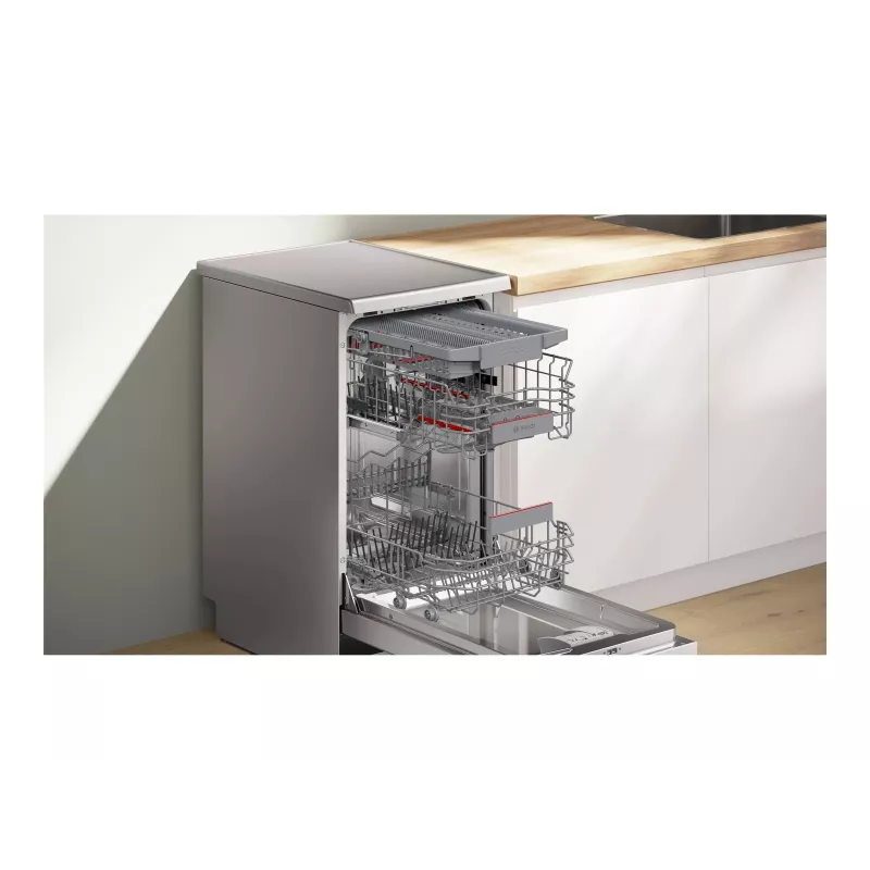 Máquina de lavar loiça Bosch SPS4HMI13E de instalação livre, 45 cm, classe energética D, inox