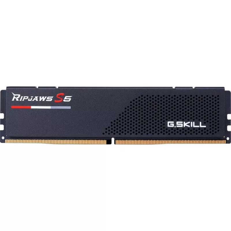 Kit de memória desktop G.SKILL Ripjaws S5 DDR5 64GB (2x32GB) 5200MHz CL36 - preto mate