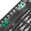 Conjunto de chaves de roquete e caixa Wera 9722 C Zyklop 1/2