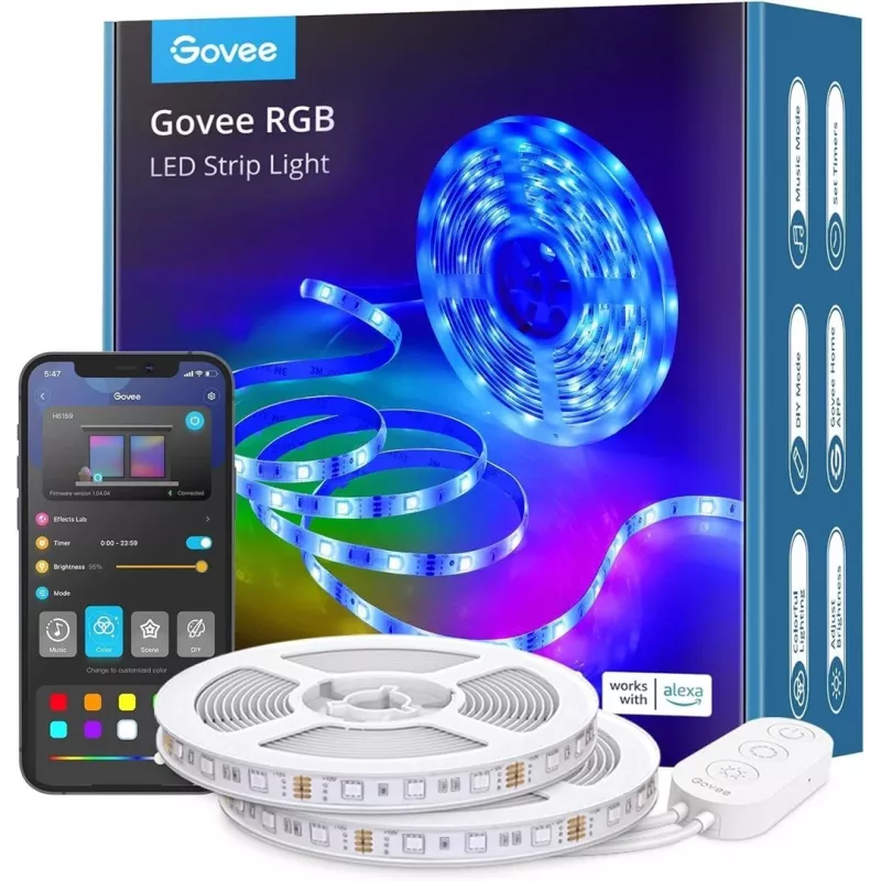 Fitas LED RGB GOVEE H6110 - 2x5M