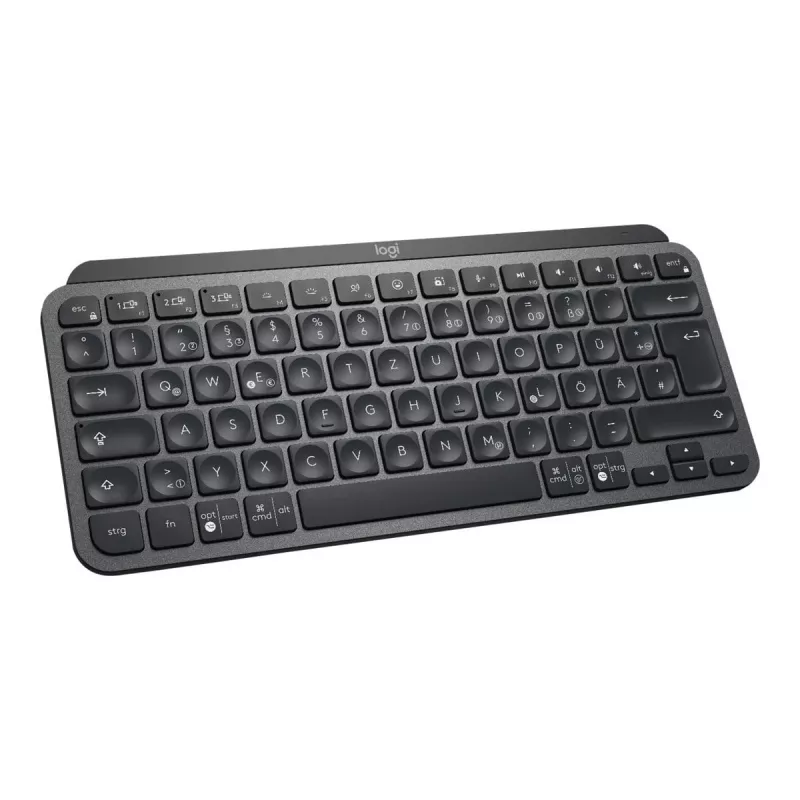 Teclado sem fios Logitech MX Keys Mini - Pale Grey - QWERTY - retroiluminado